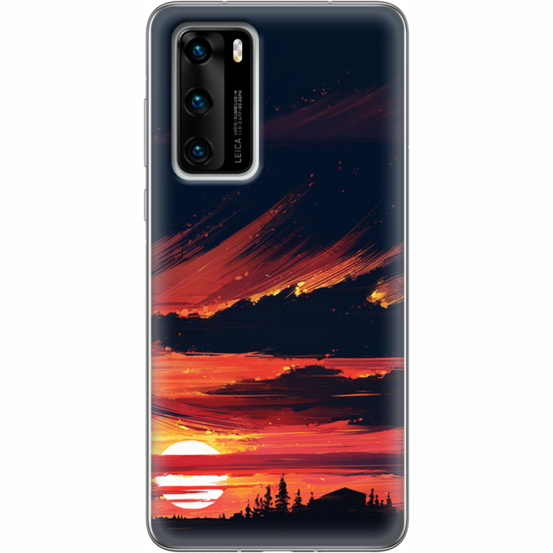 Чехол BoxFace Huawei P40 Sundown