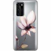 Прозрачный чехол BoxFace Huawei P40 Magnolia