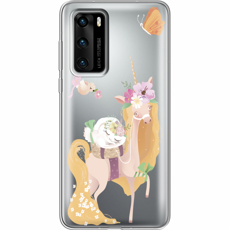 Прозрачный чехол BoxFace Huawei P40 Uni Blonde