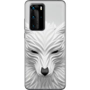 Чехол BoxFace Huawei P40 Pro White Wolf