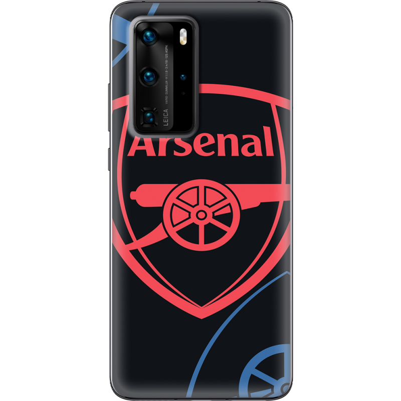 Чехол BoxFace Huawei P40 Pro Football Arsenal