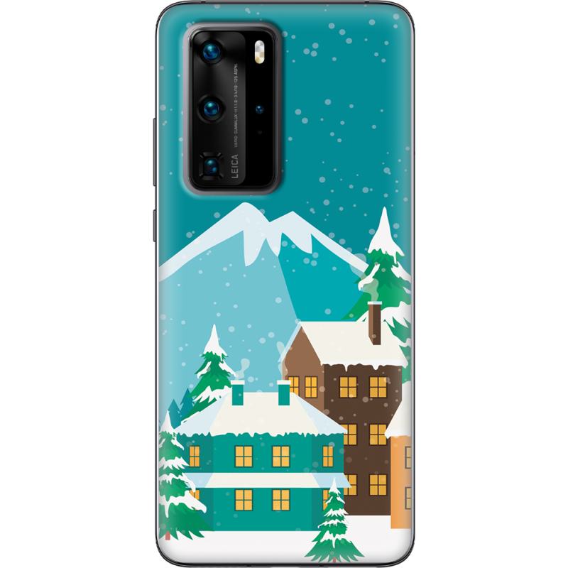 Чехол BoxFace Huawei P40 Pro Winteforest