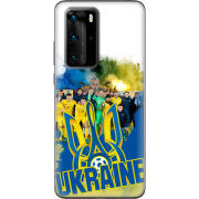 Чехол BoxFace Huawei P40 Pro Ukraine national team