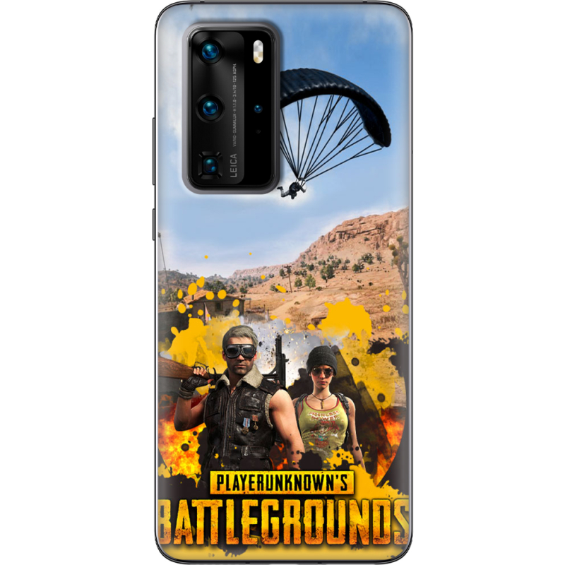 Чехол BoxFace Huawei P40 Pro Pubg parachute