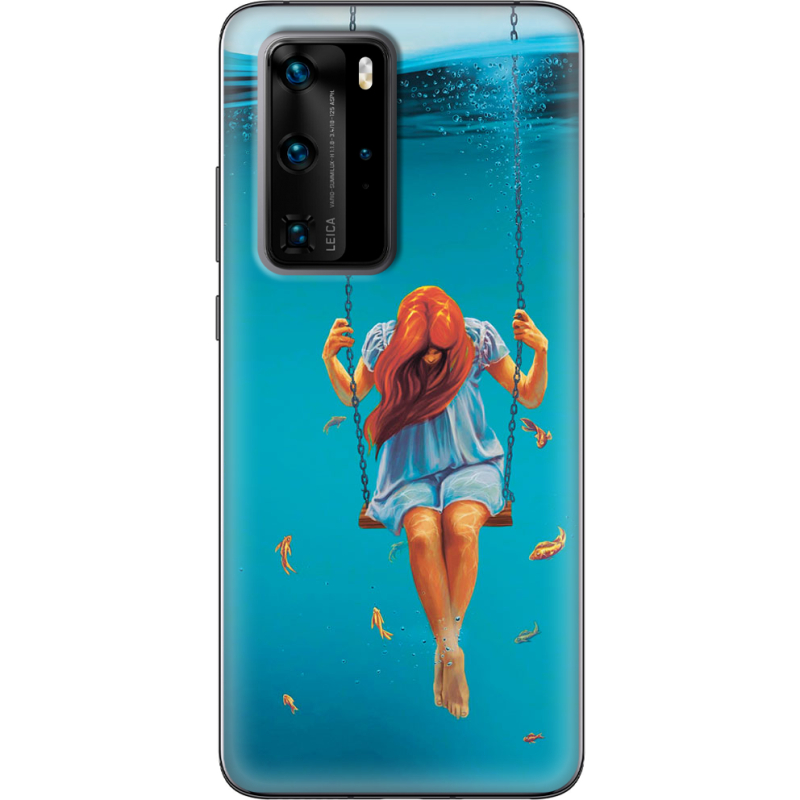 Чехол BoxFace Huawei P40 Pro Girl In The Sea