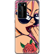 Чехол BoxFace Huawei P40 Pro Pink Girl