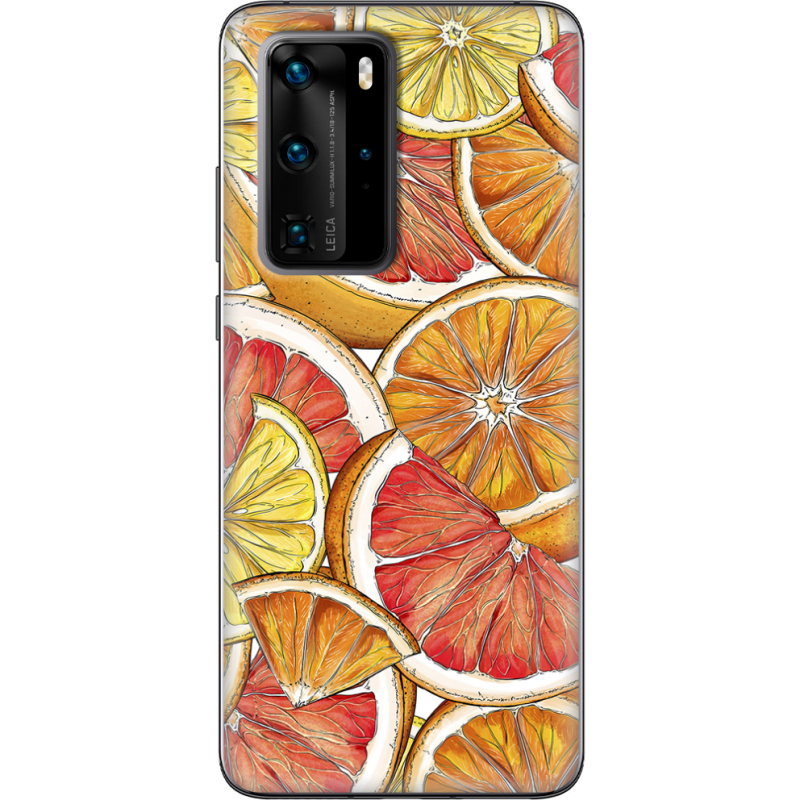 Чехол BoxFace Huawei P40 Pro Citrus Pattern