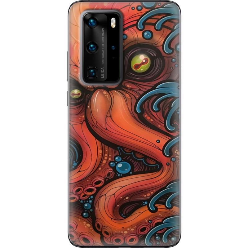 Чехол BoxFace Huawei P40 Pro Octopus