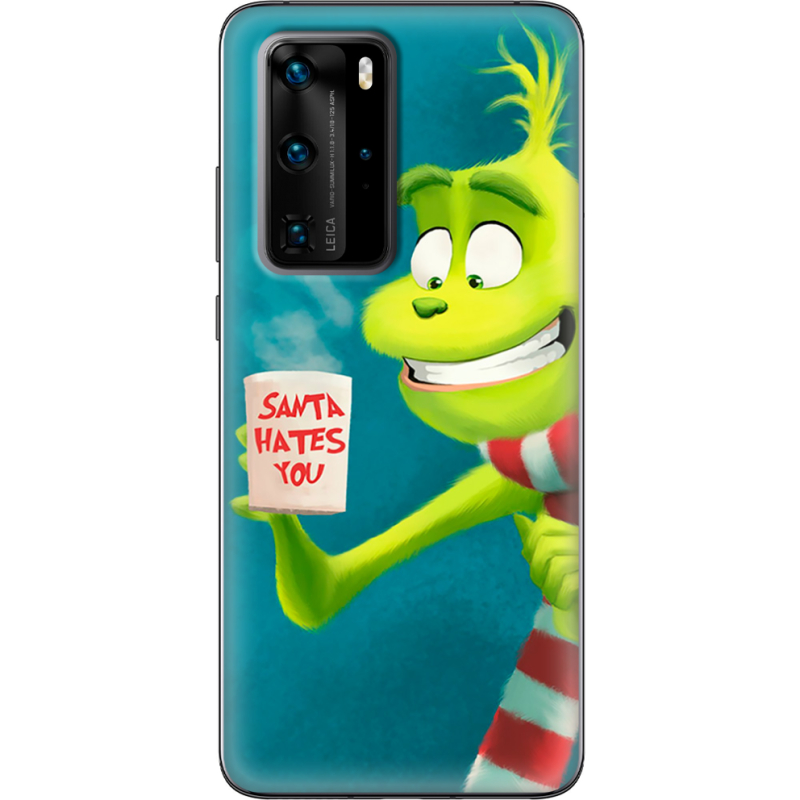 Чехол BoxFace Huawei P40 Pro Santa Hates You