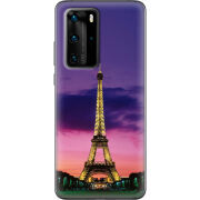 Чехол BoxFace Huawei P40 Pro Полночь в Париже