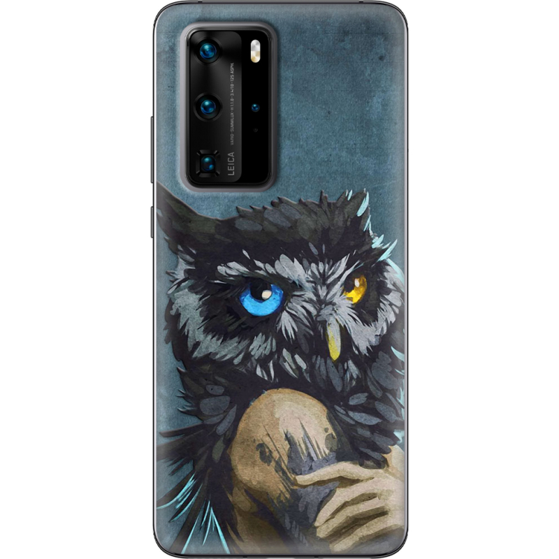 Чехол BoxFace Huawei P40 Pro Owl Woman