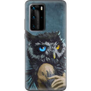 Чехол BoxFace Huawei P40 Pro Owl Woman