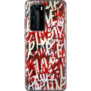 Чехол BoxFace Huawei P40 Pro Love Graffiti