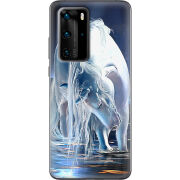 Чехол BoxFace Huawei P40 Pro White Horse