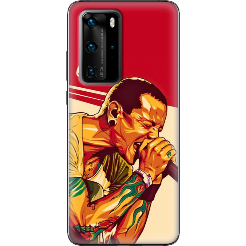 Чехол BoxFace Huawei P40 Pro Chester Bennington