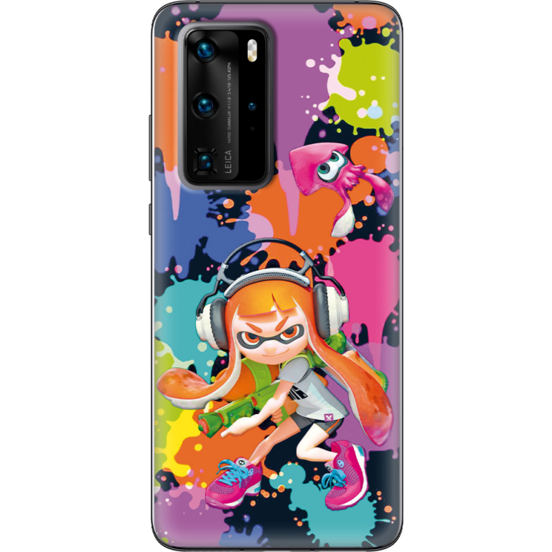 Чехол BoxFace Huawei P40 Pro Splatoon Inklings