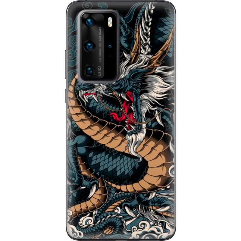 Чехол BoxFace Huawei P40 Pro Dragon Ryujin