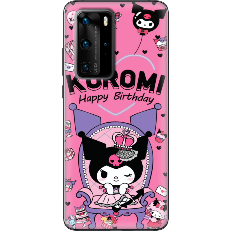 Чехол BoxFace Huawei P40 Pro День народження Kuromi