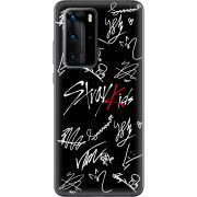 Чехол BoxFace Huawei P40 Pro Stray Kids автограф