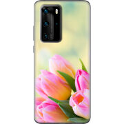 Чехол BoxFace Huawei P40 Pro Bouquet of Tulips