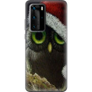 Чехол BoxFace Huawei P40 Pro Christmas Owl