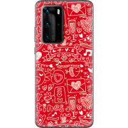 Чехол BoxFace Huawei P40 Pro Happy Valentines