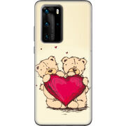 Чехол BoxFace Huawei P40 Pro Teddy Bear Love