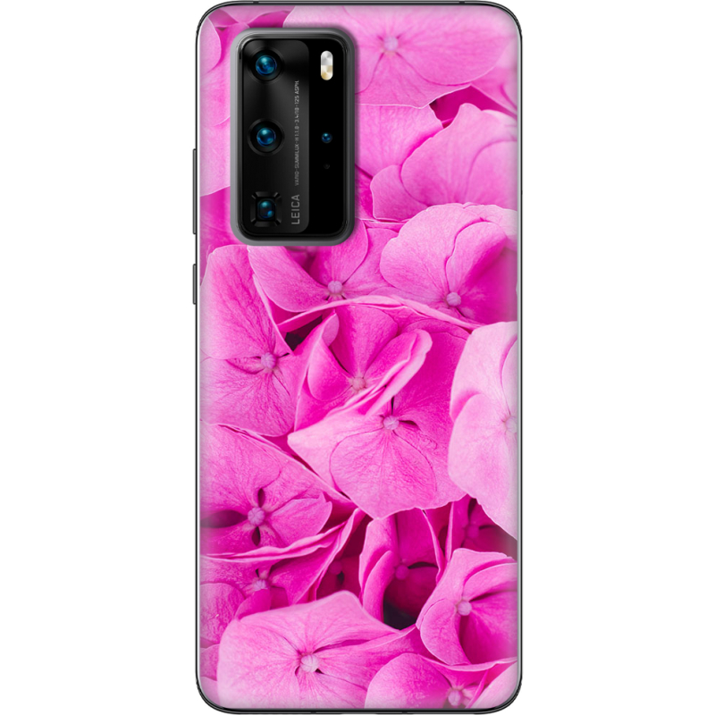 Чехол BoxFace Huawei P40 Pro Pink Flowers