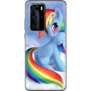 Чехол BoxFace Huawei P40 Pro My Little Pony Rainbow Dash