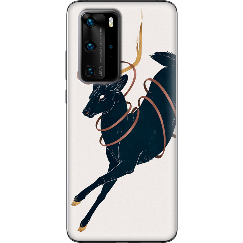 Чехол BoxFace Huawei P40 Pro Black Deer