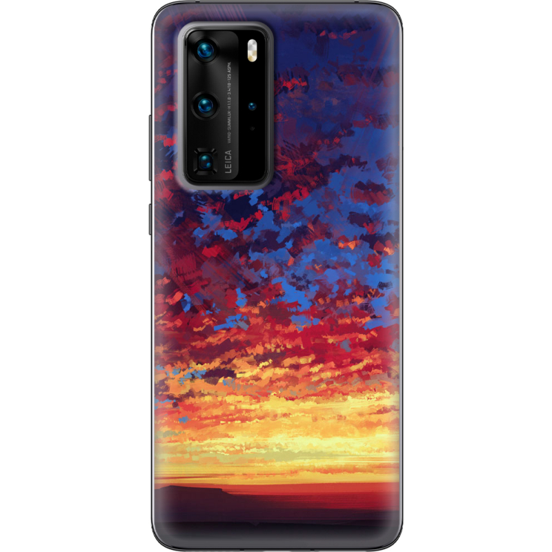 Чехол BoxFace Huawei P40 Pro Draw Breath