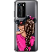 Прозрачный чехол BoxFace Huawei P40 Pro Mouse Mommy