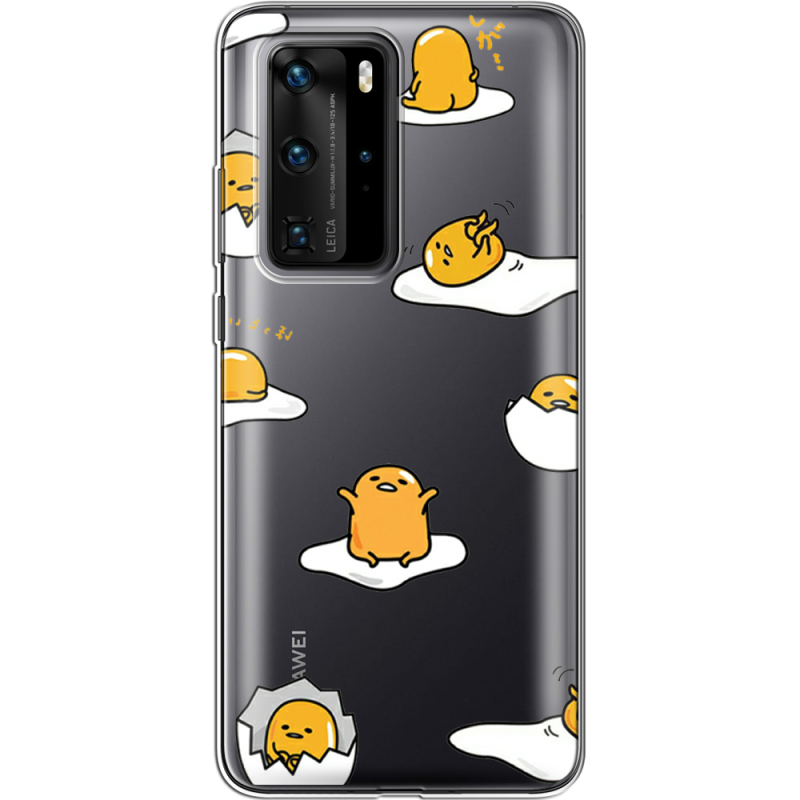 Прозрачный чехол BoxFace Huawei P40 Pro Gudetama