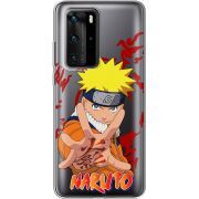 Прозрачный чехол BoxFace Huawei P40 Pro Naruto