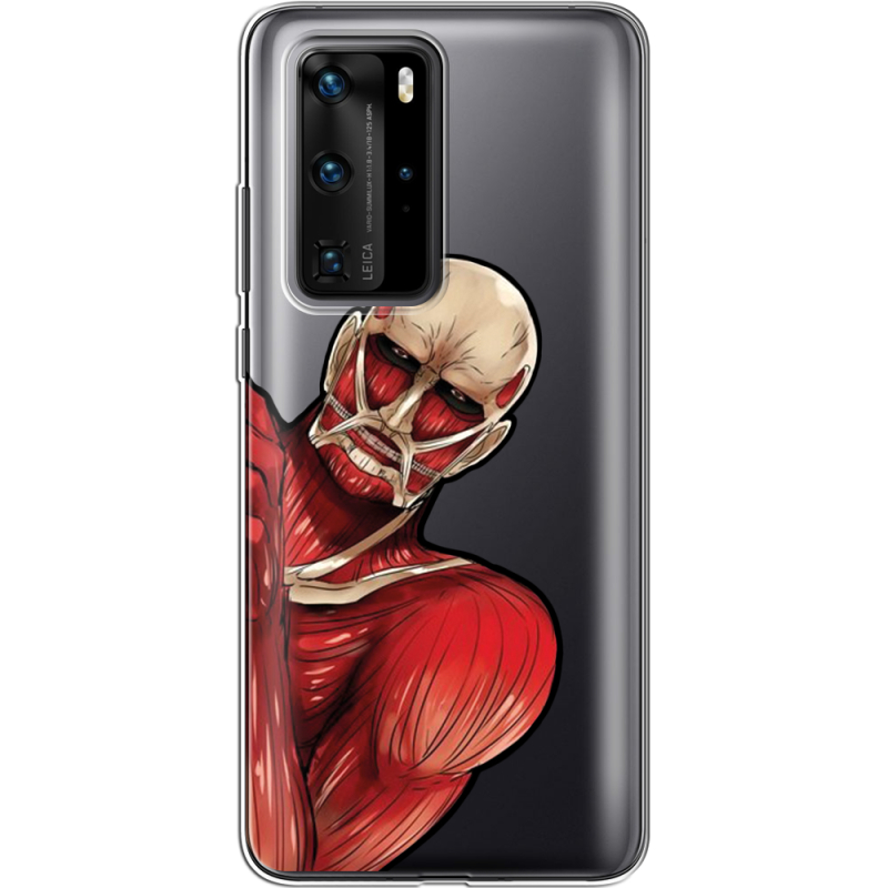 Прозрачный чехол BoxFace Huawei P40 Pro Титан