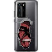 Прозрачный чехол BoxFace Huawei P40 Pro Нападение Титана