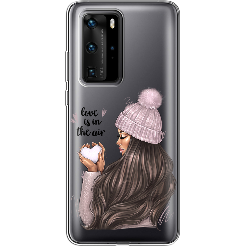 Прозрачный чехол BoxFace Huawei P40 Pro love is in the air