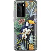 Прозрачный чехол BoxFace Huawei P40 Pro Tucan