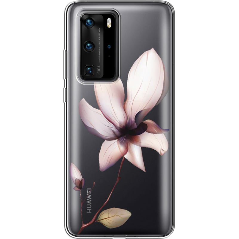 Прозрачный чехол BoxFace Huawei P40 Pro Magnolia