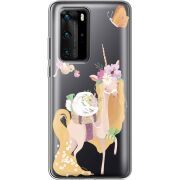 Прозрачный чехол BoxFace Huawei P40 Pro Uni Blonde