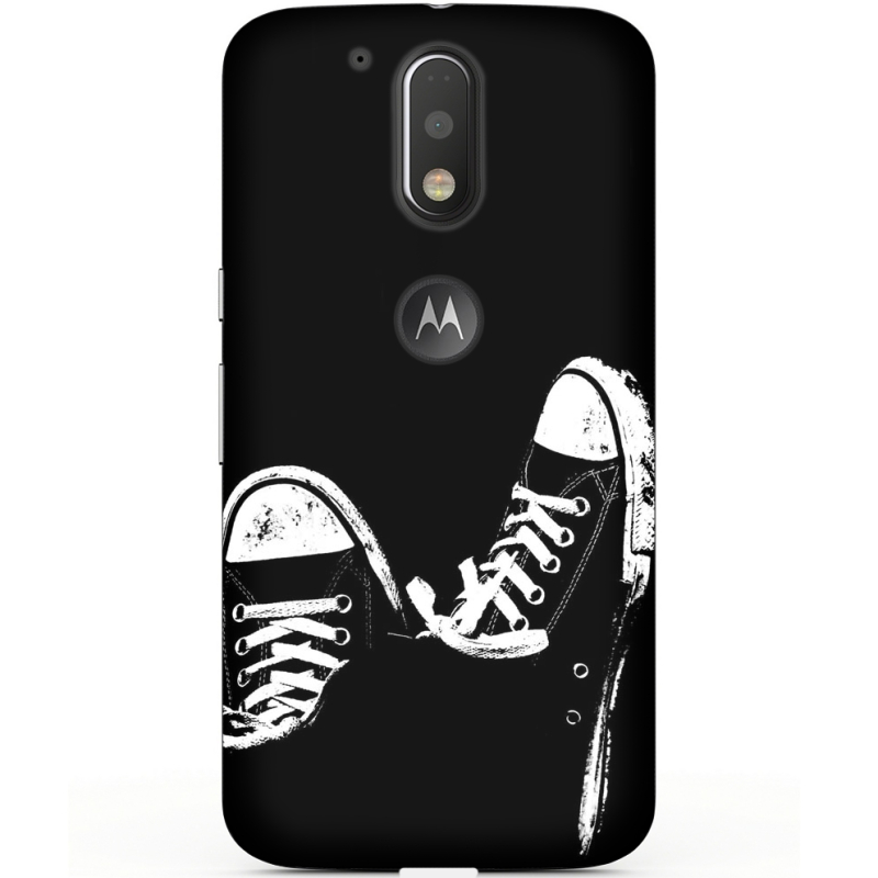 Чехол Uprint Motorola Moto G4 XT1622 Black Sneakers