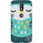 Чехол Uprint Motorola Moto G4 XT1622 Green Owl