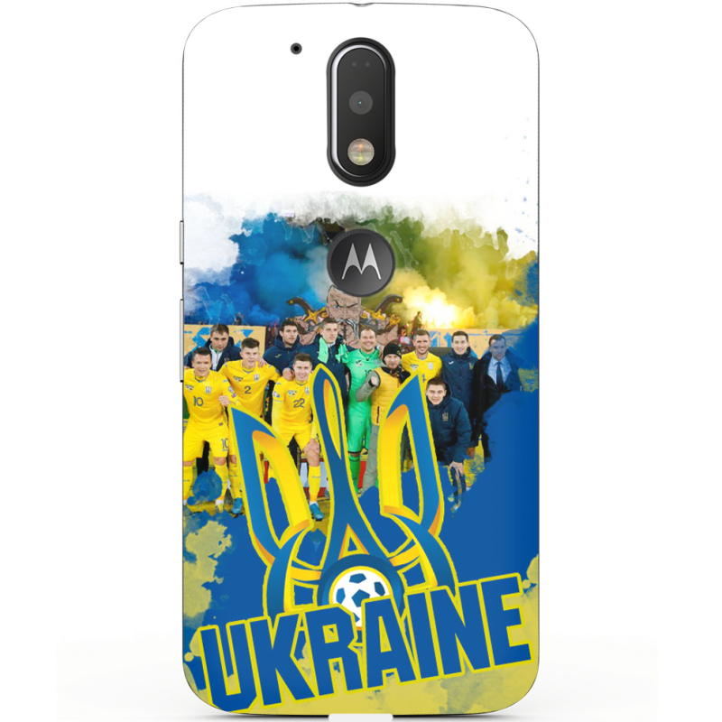 Чехол Uprint Motorola Moto G4 XT1622 Ukraine national team