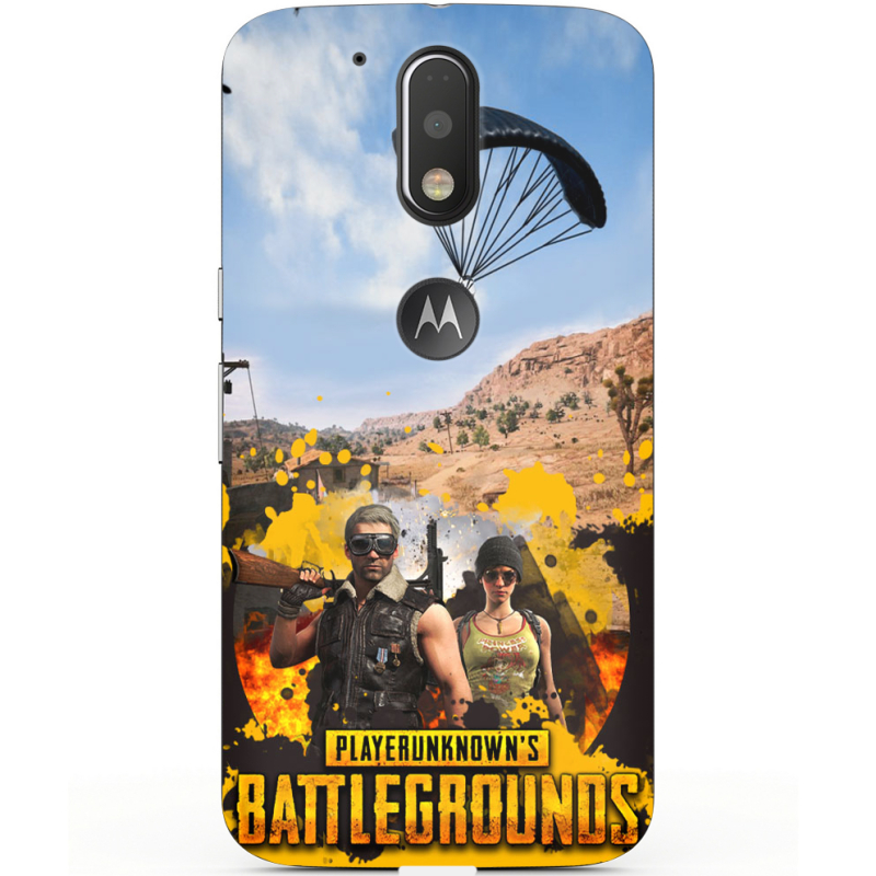 Чехол Uprint Motorola Moto G4 XT1622 Pubg parachute