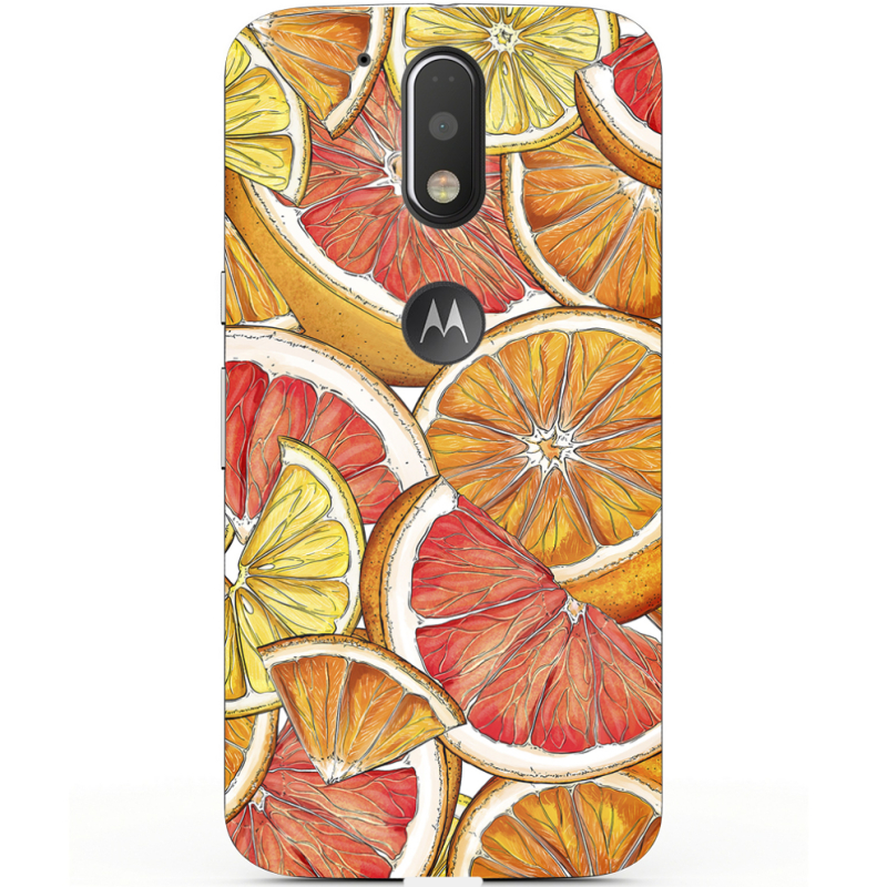 Чехол Uprint Motorola Moto G4 XT1622 Citrus Pattern