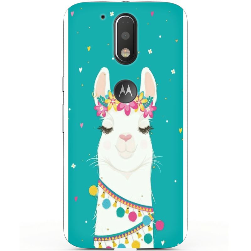 Чехол Uprint Motorola Moto G4 XT1622 Cold Llama