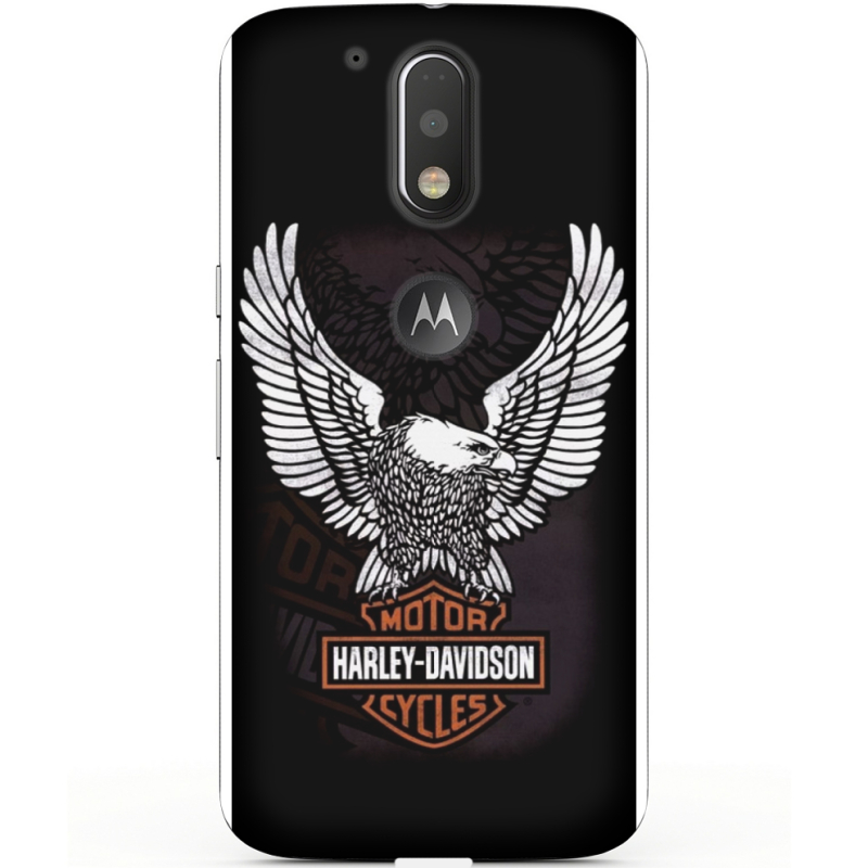 Чехол Uprint Motorola Moto G4 XT1622 Harley Davidson and eagle