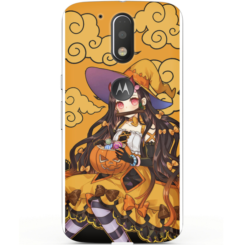 Чехол Uprint Motorola Moto G4 XT1622 Kamado Nezuko Halloween