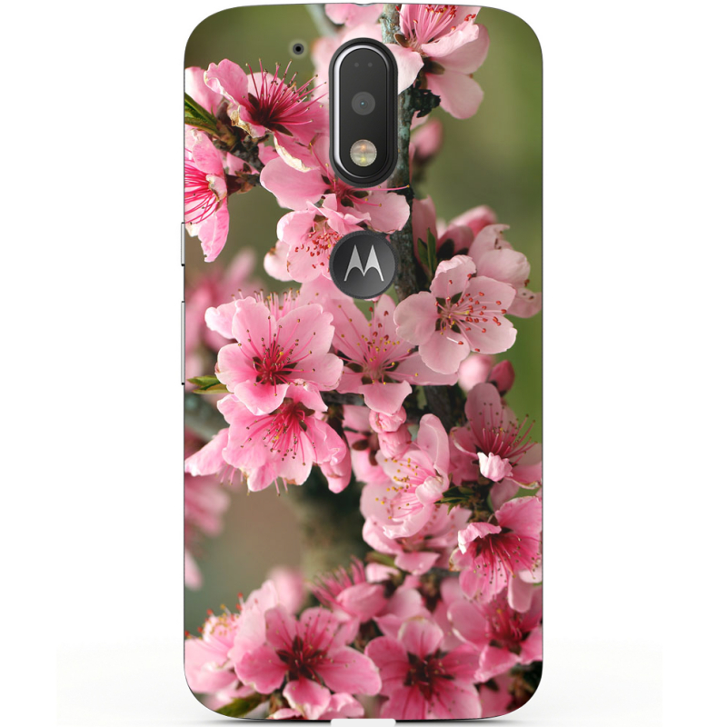 Чехол Uprint Motorola Moto G4 XT1622 Вишневые Цветы