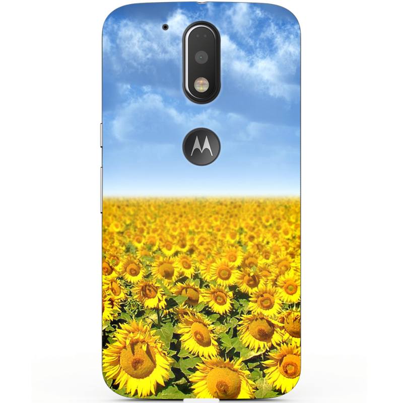 Чехол Uprint Motorola Moto G4 XT1622 Подсолнухи